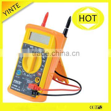 China factory offer the free sample hot sale handled multimeter AC/DC digital multimeter