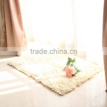 Modern wholesale cheap high quality anti-skid chenille shag rugs