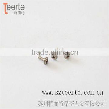 cross recessed pan head screws with stainless steel and carbon steel