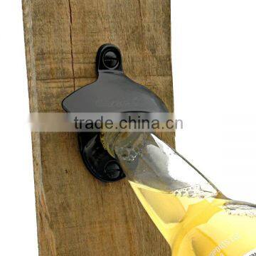 Custom design zinc alloy wall mount bottle opener