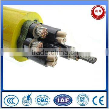 IEC60502-1 1KV rubber insulated rubber sheath coal mining power cable