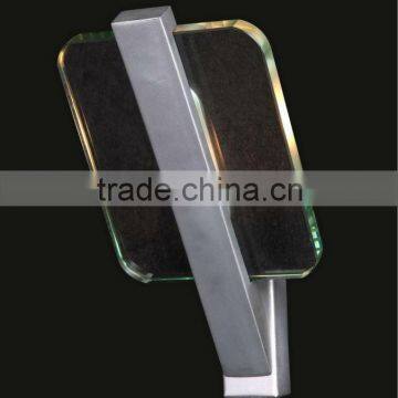 Silver Grey Metal Wall Lamp With Clear Glass 1*G9 35W MB3125A