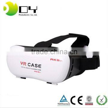 2016 New Arrival Professional VR CASE 5th 3D Glasses Upgraded Version Virtual Reality 3D Video Glasses+ Bluetooth Remote