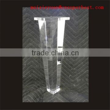 Transparent acrylic sofa legs