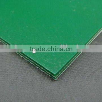 3.0mm green pvc conveyor belt for logistic