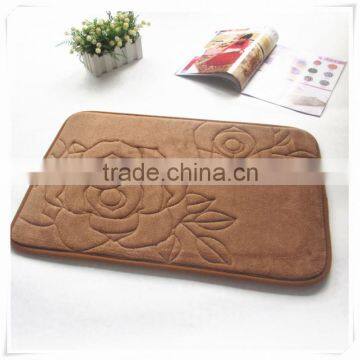 Memory Foam Mat for BathroomMemory foam bath mat Qinyi