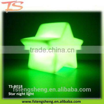 Baby Bedroom Glowing Star Shape Sleeping Night Light photo-2