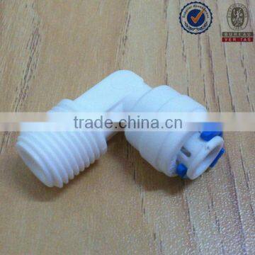 guangzhou plastic pipe elbow fittings 1/4'' for RO system