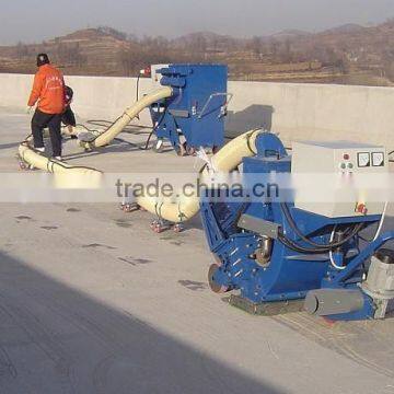 Concrete road surface water proof preparation shot blasting machine