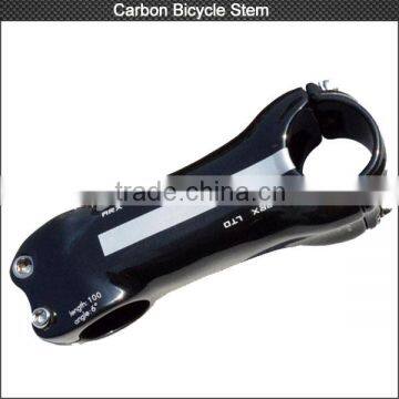 OEM Carbon Fiber 6/17 degree MTB Road Bike handlebar stems Bicycle Stem 60 120mm 3K