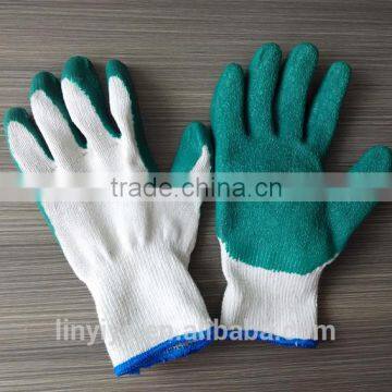 New premium latex coated working glove/safety protective gloves