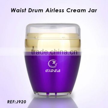 30ml 50ml waist drum airless cream jar