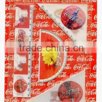 plastic ruler set