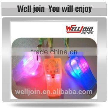 Promotional Cheap LED Plastic Whistle