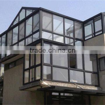 Aluminum Green House With Laminated Glass Balcony Garden glass house Veranda Sunroom