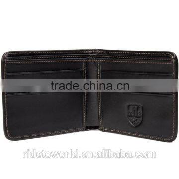 Men Wallet Carbon Fiber Male Leather Handbags