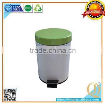 mini metal Iron pedal waste bin