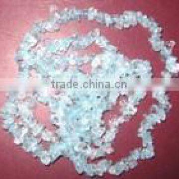 Blue Topaz Chip Gem Beads.