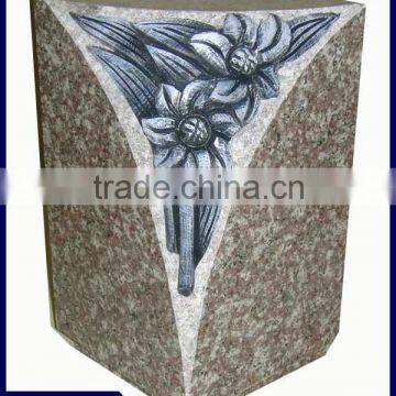 Granite carved wholesale patin vase