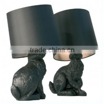 Modern rabbit table lamps bedside decorative rabbit lights for children's room