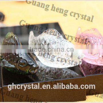 New product crystal fish decoration