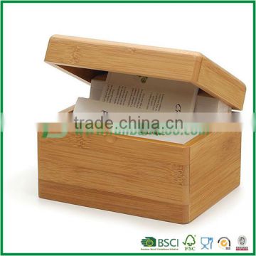 Fuboo Bamboo storage organizer box