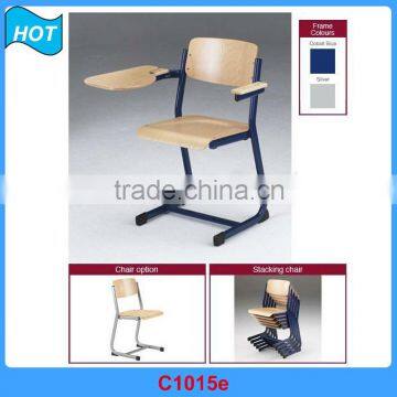 school chair writing tablet chairs plywood stool