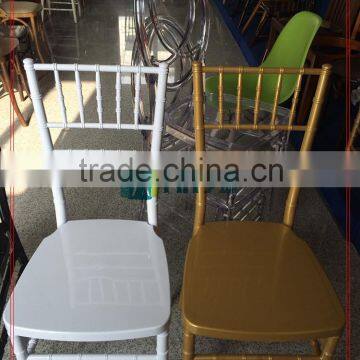 Plastic Gold Color Wedding Napoleon Chair ZS-8830R photo-4