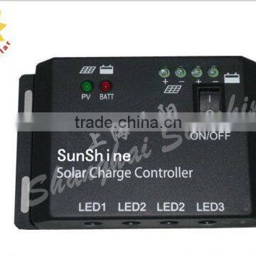 HOT SALES!12v 10A solar charge controller for home lighting system