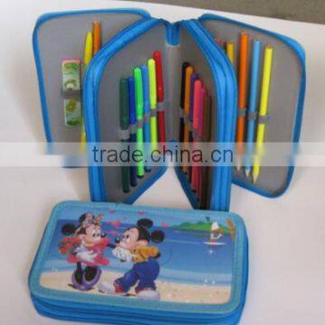 Multlayer Capacity Pencil Bags