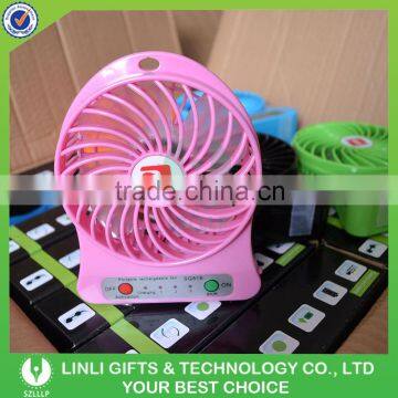 Newest Portable USB Mini Fan Strong Wind Mini Fan Portable Rechargeable Fan photo-4