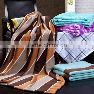 100% Polyester Fashion Coral Fleece Blanket