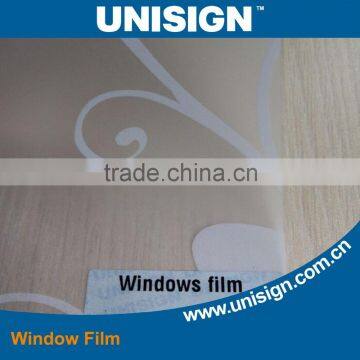 Unisign Decorative Window Film PVC Frosted Glass Vinyl Film for Decorating photo-3