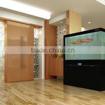 Eye-catching Black Diamond Fish Tank Aquarium