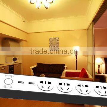 Wifi remote control extension sockets switches 2000W 4 outlets smart phone control power strip