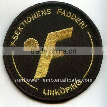 Number Embroidery patch