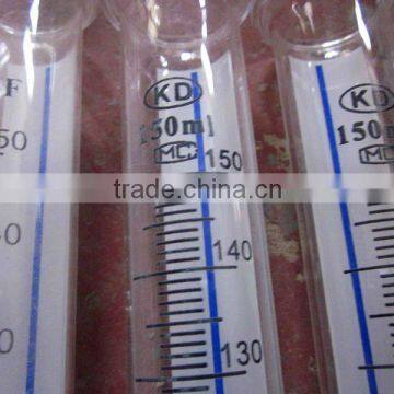 HIYU 150ml glass measuring cylinder and factory price