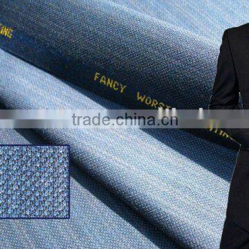 SDL2402114 Soft 90%W,10%T Suiting Stripe Wool Fabric