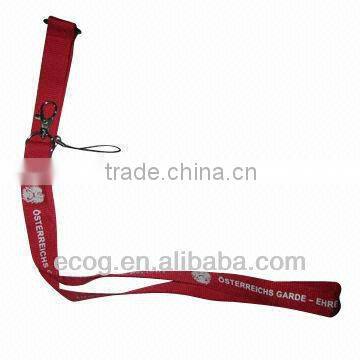 Promotional high quality 2015 polyester lanyard