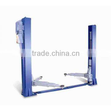 Hydraulic Two Column Floor Plate 2 Post Car Lift with CE