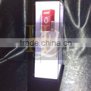 custom LED acrylic tobacco display stand/cigar display holder