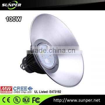 led industrial lighting UL cUL DLC led highbay 100W with high quality