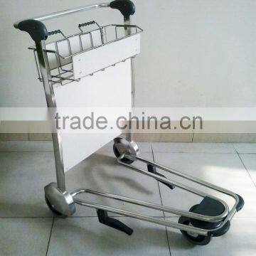 Hot sales stainless steel airport trolley