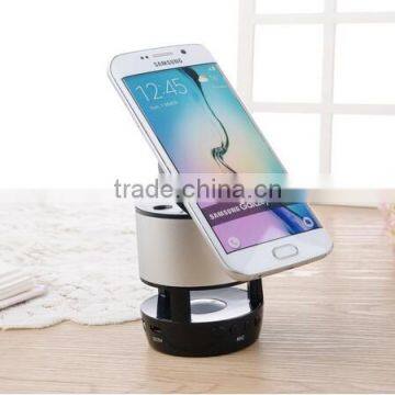 Portable Professional wireless waterproof Speaker with mobile holder for phone or ipad