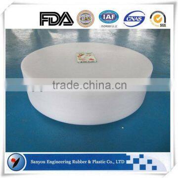 Made in china FDA Plastic hdpe round chopping blocks