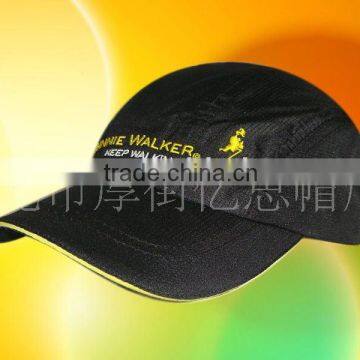 High quality 100% Polyester Sports Cap custom manufacturer