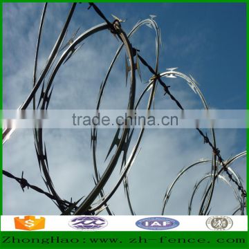 Low price Prison used high security Razor Barbed Wire Prison Fence