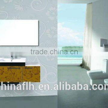 Home Bathroom Furniture Wall Bath Cabinet With Hpl Compact Laminate