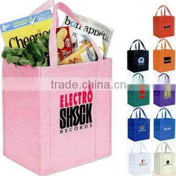 High-capacity tote promotional shopping bag