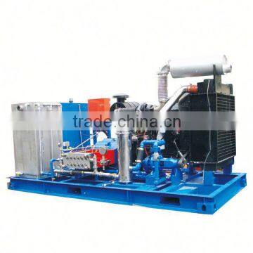 Diesel engine high pressure water cleaner